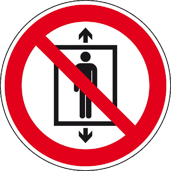 Verbotsschild Personenbeförderung verboten, Folie, selbstklebend, Ø 200mm, ASR A1.3, DIN EN ISO 7010 P027 Verbotsschild Personenbeförderung verboten, Folie, selbstklebend, Ø 200mm, ASR A1.3, DIN EN ISO 7010 P027-Beschreibung lesen