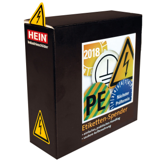 Warnschild Warnung vor elek.Spannung,ASR/ISO,Folie,selbstkl.,SL 25mm,500/Sp.-Beschreibung lesen