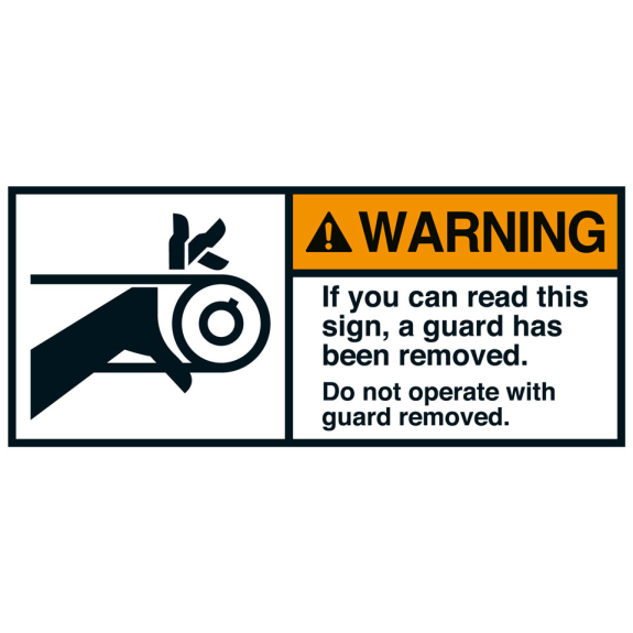 ANSI-Aufkleber WARNING If you can read this sign,UL anerk,Folie,45x100mm,2/Bogen ANSI-Aufkleber WARNING If you can read this sign,UL anerk,Folie,45x100mm,2/Bogen-Beschreibung lesen