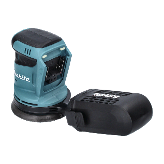 Makita DBO 180 Z Ponceuse excentrique sans fil 18V 125mm - sans batterie, sans chargeur-Beschreibung lesen
