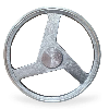 poulie aluminium trapézoïdale 3 gorges type Z diamètre 350 mm poulie aluminium trapézoïdale 3 gorges type Z diamètre 350 mm