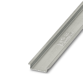Profilé acier, plein, h= 7,5 mm, l= 35 mm, L= 2m - NS 35/ 7.5 UNPERF 2000MM-Lire la description