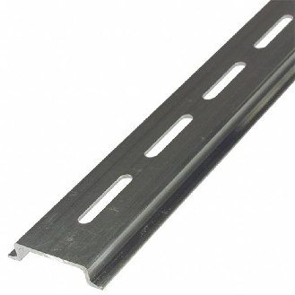 Rail DIN Longueur : 0,5 m ; hauteur : 7,3 mm - PFP-50N-Lire la description