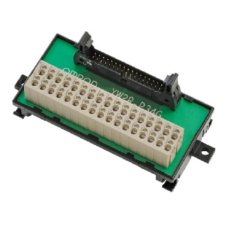 Precablage rail din mil34 - XW2R-P34GD-T-Lire la description