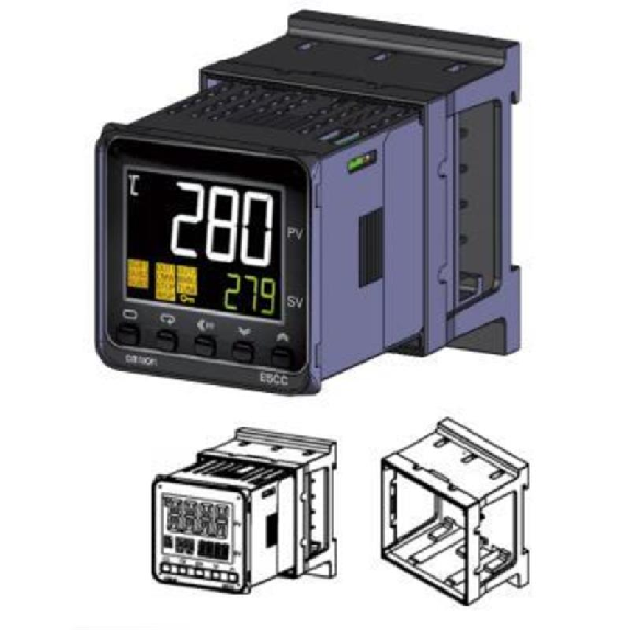 Adaptateur pour montage rail DIN, pour régulateurs 48x48mm - Y92F-52-Lire la description