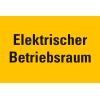 Warnschild Elektrischer Betriebsraum, Kunststoff, 120x200mm Warnschild Elektrischer Betriebsraum, Kunststoff, 120x200mm