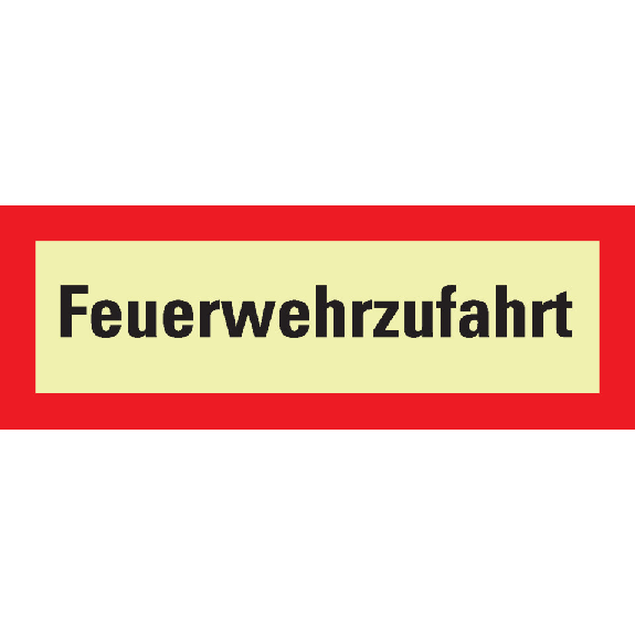 PERMALIGHT power langnachleuchtend Feuerwehrschild Feuerwehrzufahrt, Aluminium, 420x148mm PERMALIGHT power langnachleuchtend Feuerwehrschild Feuerwehrzufahrt, Aluminium, 420x148mm-Beschreibung lesen