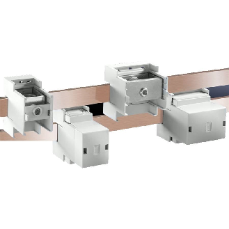 Blocs de raccordement RAL7035 85x88x-mm (LxHxP) - SV 9342.321-Lire la description