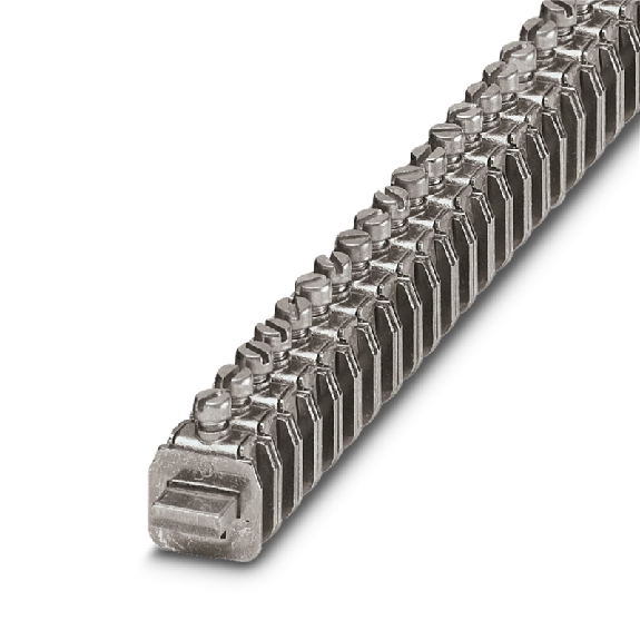 Bornes de raccordement pour barres collectrice de N, à vis, 0,5-6 mm² - AK 4 Bornes de raccordement pour barres collectrice de N, à vis, 0,5-6 mm² - AK 4-Lire la description