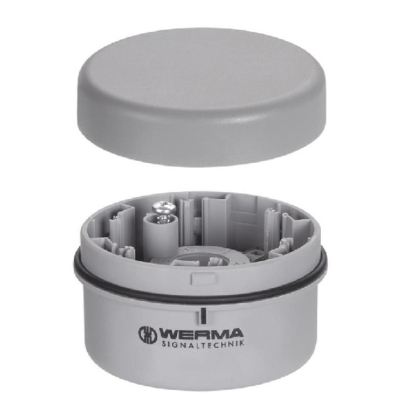 Élément de raccordement Cage Clamp BWM 12-230VAC/DC Ø70mm GRIS - 640.900.00 Élément de raccordement Cage Clamp BWM 12-230VAC/DC Ø70mm GRIS - 640.900.00-Lire la description