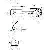 Module poignée externe pour MGBS pour porte sur charnière à droite - MGBS-H-BA1A3-R-157543