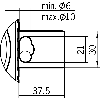 Module poignée externe pour MGBS pour porte sur charnière à droite - MGBS-H-BA1A3-R-157543