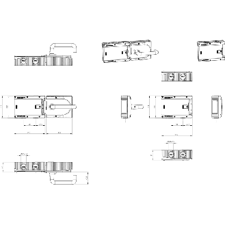 Module de verrouillage MGB-L0-ARA-AA1A1-M-105331 sans élément de commande-Lire la description
