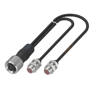 Micromote  Tête de capteur optique Barrage P=1m IR / M08 3P+C1m PUR - BOH TI-M05-003-01-S49F (BOH0065)-Lire la description