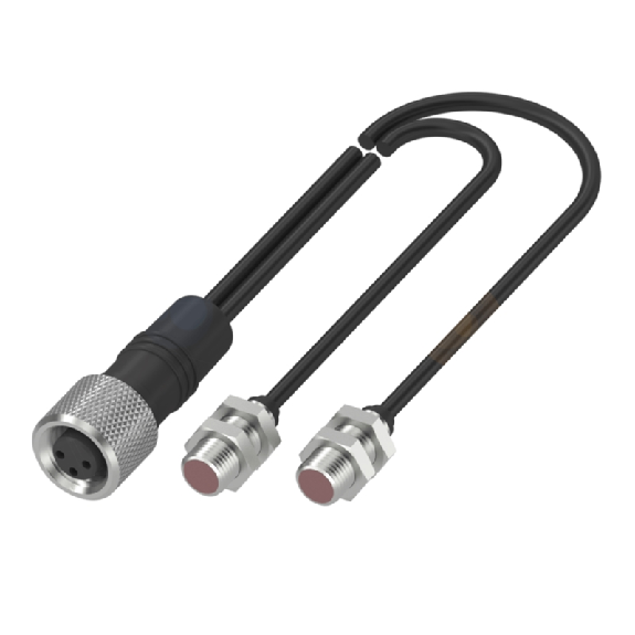 Micromote  Tête de capteur optique Barrage P=1m IR / M08 3P+C1m PUR - BOH TI-M05-003-01-S49F (BOH0065)-Beschreibung lesen