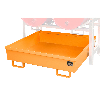 Auffangwanne FRA-2, 1380x580x850mm, 280l, Gelborange