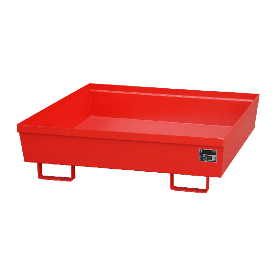 Bandeja de contención pintada rojo fuego-Leer más