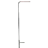 Tube de Pitot type L, modèle NPL, lg1000mm, Ø8mm, à tête ellipsoïdale - TPL-08-1000-T