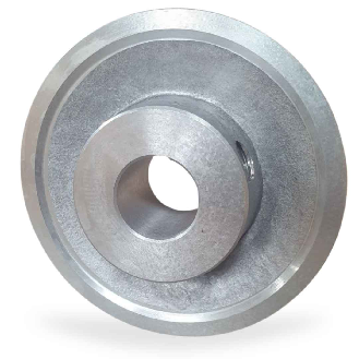 Poleas Poleas trapezoidales macizas PAB1130 Polea trapezoidal de aluminio 1 ranura tipo B diámetro 130 mm-Leer más