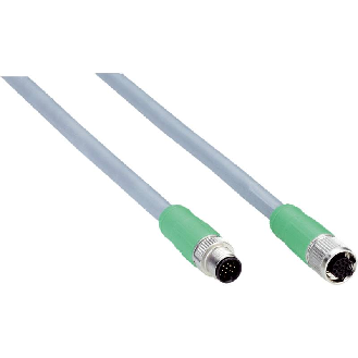 CABLE M12-M12 17P 2M - SIC6052286-Lire la description