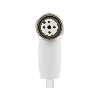 M12A Fem Coudé 4p/M12A Mâle Droit 4p; PP-EPDM Gris 3m - SAC-4P-M12MS/3,0-600/M12FR HD M12A Fem Coudé 4p/M12A Mâle Droit 4p; PP-EPDM Gris 3m - SAC-4P-M12MS/3,0-600/M12FR HD