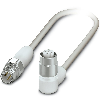 M12A Fem Coudé 4p/M12A Mâle Droit 4p; PP-EPDM Gris 3m - SAC-4P-M12MS/3,0-600/M12FR HD M12A Fem Coudé 4p/M12A Mâle Droit 4p; PP-EPDM Gris 3m - SAC-4P-M12MS/3,0-600/M12FR HD