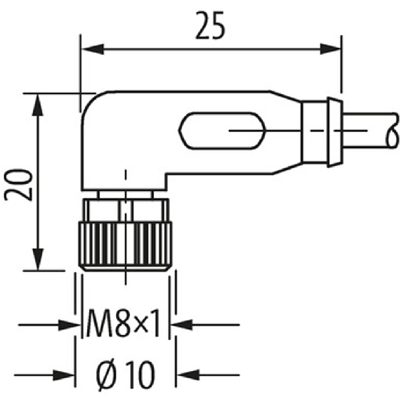 M08A Fem Coudé 3p LED/M08A Mâle Droit 3p; PUR 3x0.25 Gris Cpc 5m - 7000-88041-2300500 M08A Fem Coudé 3p LED/M08A Mâle Droit 3p; PUR 3x0.25 Gris Cpc 5m - 7000-88041-2300500-Lire la description