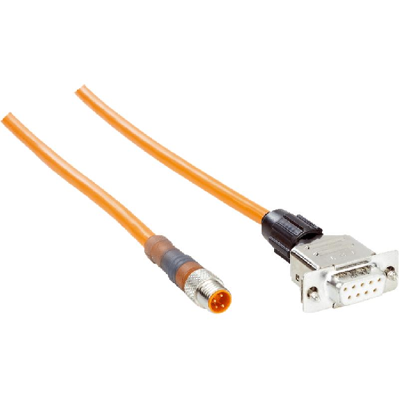 D-Sub Fem Droit 9p/M08 Mâle Droit 4p; Câble PVC Orange 10m(RS232 TTL) - DSL-8D04G10M025KM1 D-Sub Fem Droit 9p/M08 Mâle Droit 4p; Câble PVC Orange 10m(RS232 TTL) - DSL-8D04G10M025KM1-Lire la description