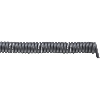 Câble spiralé; 3G1.5; 1000mm - 3000mm; U0/U: 450 / 750 V; PUR - 70002751 | SPIRAL H07BQ-F BLACK 3G1,5/1000