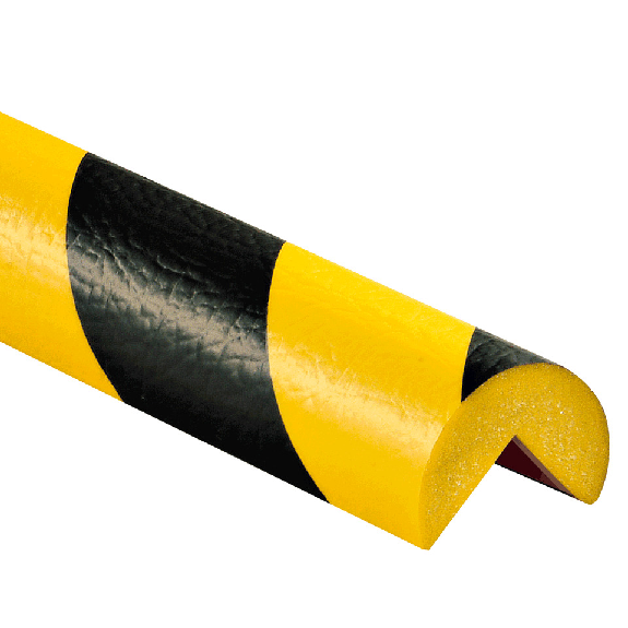 Knuffi Eckschutzprofil Typ A, magnetisch, gelb/schwarz, 1m Knuffi Eckschutzprofil Typ A, magnetisch, gelb/schwarz, 1m-Beschreibung lesen