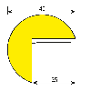 Knuffi Eckschutzprofil Typ A, selbstklebend/zum Anschrauben, gelb/schwarz, PU, lfm Knuffi Eckschutzprofil Typ A, selbstklebend/zum Anschrauben, gelb/schwarz, PU, lfm
