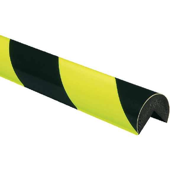 PERMALIGHT power Eckschutzprofil Typ A, fluoreszierend/nachleuchtend-gelb/schwarz, PU, 1m-Beschreibung lesen