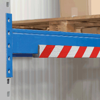Knuffi Eckschutzprofil Reflective, Typ H+, rot/weiß reflektierend, PU-Schaum, 1m-Beschreibung lesen