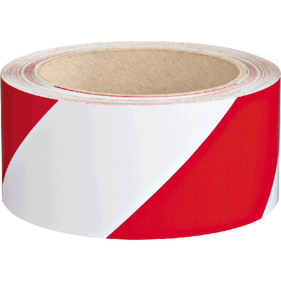 Warnmarkierungsband linksweisend, rot/weiß, Folie mit Trägerpapier, 25mm, 16, 5m Warnmarkierungsband linksweisend, rot/weiß, Folie mit Trägerpapier, 25mm, 16, 5m-Beschreibung lesen