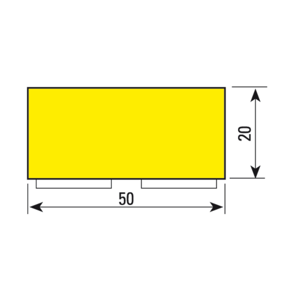 Knuffi Flächenschutzprofil Typ D, selbstklebend/zum Anschrauben, gelb/schwarz, PU, 5m Knuffi Flächenschutzprofil Typ D, selbstklebend/zum Anschrauben, gelb/schwarz, PU, 5m-Beschreibung lesen