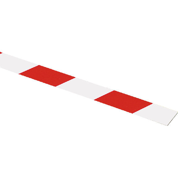 Flachmarkierung, rechtsweisend, rot/weiß schraffiert, Aluminium, 50x990mm, ASR A1.3 Flachmarkierung, rechtsweisend, rot/weiß schraffiert, Aluminium, 50x990mm, ASR A1.3-Beschreibung lesen