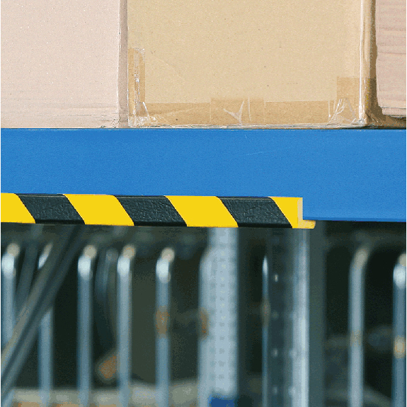 Knuffi Eckschutzprofil Typ H, selbstklebend/zum Anschrauben, gelb/schwarz, PU, lfm Knuffi Eckschutzprofil Typ H, selbstklebend/zum Anschrauben, gelb/schwarz, PU, lfm-Beschreibung lesen
