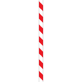 Warnmarkierungsstreifen, ASR A1.3, rot/weiß, Folie, selbstklebend, 1000x50mm, 10/VE-Beschreibung lesen