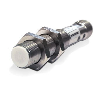 DPI M12 PNP NO P2mm noyé 48,4(27)mm Laiton 10-30Vdc / M12 4P - IS-12-B1-S2 (Ancien code: IS38SK)-Lire la description