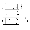 DPI Rect. PNP NO+NF P4.8mm noyé 50x25x10mm Alu 10-30Vdc Câble 2m PVC - BES 516-133-SA2-02 (BES032P)
