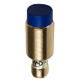 DPI M18 NPN NO+NF P8mm non noyé 49(24.5)mm Laiton 10-30Vdc M12 4P - AK6/BN-2H-Lire la description