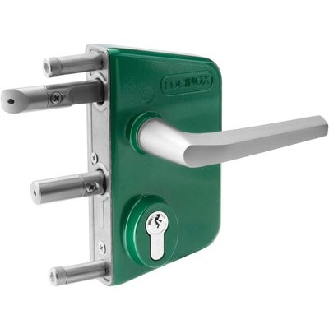 Serratura tubolare laccata per profilo da 40 a 60 mm-Leggi tutto