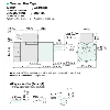 Moteur asynchrone 60W 3PH 200/220/230V Bride 90mm