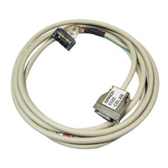 Câble de sortie type connecteur pour E5ZE lg 2m - E5ZE-CBL200-Lire la description