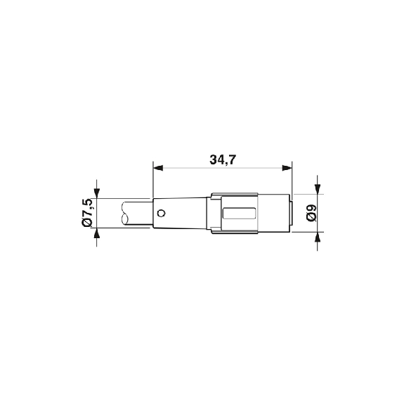 M08 Fem Droit 3p Snap-in; Câble PUR 3x0,25 Gris/Noir Cpc 5m - SAC-3P- 5,0-PUR/M 8SIFS M08 Fem Droit 3p Snap-in; Câble PUR 3x0,25 Gris/Noir Cpc 5m - SAC-3P- 5,0-PUR/M 8SIFS-Lire la description