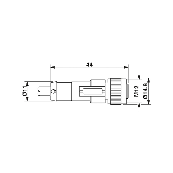 M12A Fem Droit 4p/M12A Mâle Droit 4p; PUR 4x0.34 Gris/Noir 10m - SAC-4P-M12MS/10,0-PUR/M12FS M12A Fem Droit 4p/M12A Mâle Droit 4p; PUR 4x0.34 Gris/Noir 10m - SAC-4P-M12MS/10,0-PUR/M12FS-Lire la description