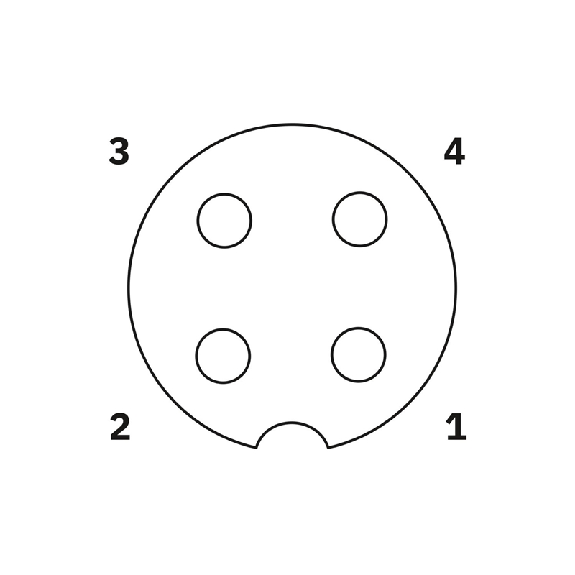 M12A Fem Droit 4p/M12A Mâle Droit 4p; PUR 4x0.34 Gris/Noir 10m - SAC-4P-M12MS/10,0-PUR/M12FS M12A Fem Droit 4p/M12A Mâle Droit 4p; PUR 4x0.34 Gris/Noir 10m - SAC-4P-M12MS/10,0-PUR/M12FS-Lire la description