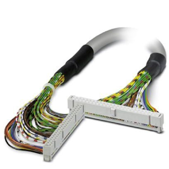 Câble équipé de 2 connecteurs femelles 50 pôles, 3m - FLK 50/EZ-DR/ 300/KONFEK Câble équipé de 2 connecteurs femelles 50 pôles, 3m - FLK 50/EZ-DR/ 300/KONFEK-Lire la description