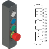 Boîtier de commande, 4 dispositifs, IP65, M12 12P - BN AC4ZA39