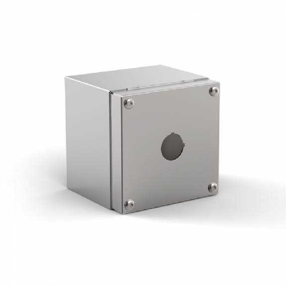 Boîte à boutons JBF 100 200 90 (LxHxP) inox AISI 304, IP66, 2 trous - JBF 1020-Leggi tutto